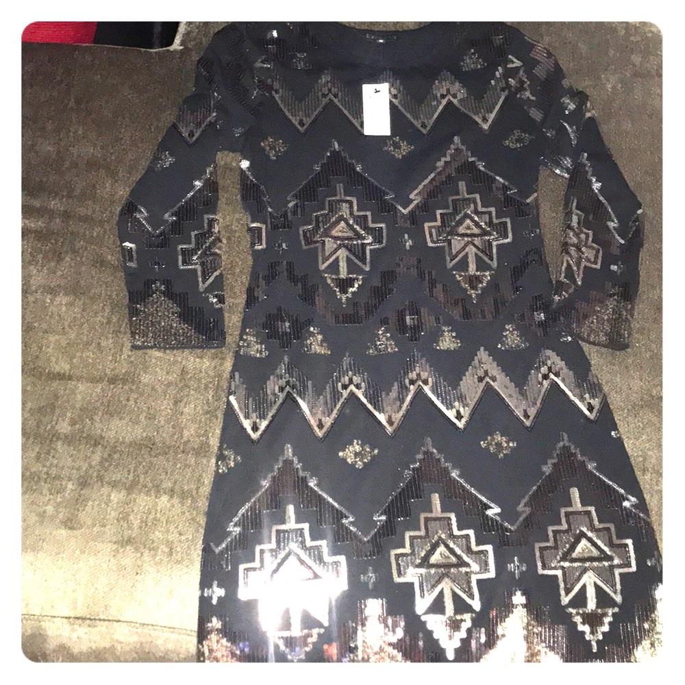 Express Sequin Party dress